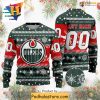 Personalized Edmonton Oilers Ugly Sweater, Creative Christmas Apparel