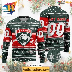 Personalized Florida Panthers Ugly Sweater Christmas Vacation Apparel
