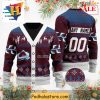 Personalized NHL Colorado Avalanche Sweater, Funny Xmas Gift for Fans