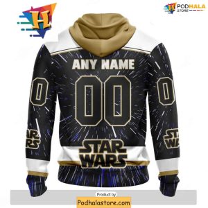 Personalized NHL Vegas Golden Knights 3D Hoodie Star Wars Special Design Apparel 2
