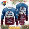 Personalized Ugly Colorado Avalanche Sweater, Funny Christmas Gift