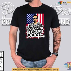 Political Satire Department of Government Efficiency Elon Musk 2024 Shirt 2