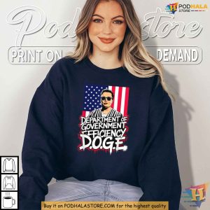 Political Satire Department of Government Efficiency Elon Musk 2024 Shirt 4