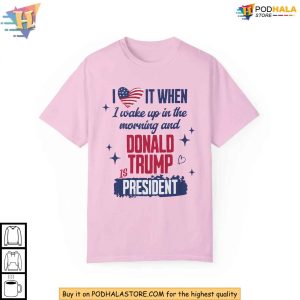 President Donald Trump Shirt Patriotic Trump Supporter Tee for 2024 Election 2