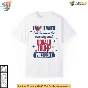 President Donald Trump Shirt Patriotic Trump Supporter Tee for 2024 Election 3