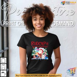 Rudolph the Red Nosed Reindeer Funny Christmas Shirt Ideas Holiday Cheer 4