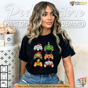 Santa Elf Gaming Controllers Christmas Shirt Xmas Gift Ideas for Gamers 3