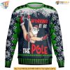Santa Pole Dance Ugly Christmas Sweater, Funny Xmas Gift Ideas for Parties