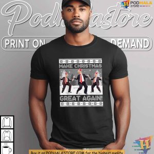 Santa Trump Dance Christmas Shirt, Donald Trump Christmas Gifts