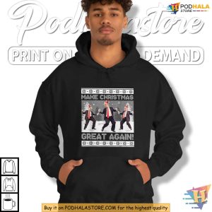 Santa Trump Dance Christmas Shirt Donald Trump Christmas Gifts 2