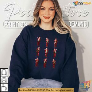 Santa Trump Dance Funny Christmas Shirt Trump Gifts For Holiday Cheer 3