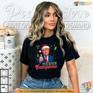 Santa Trump Merry Trumpmas Shirt, Perfect Political Christmas Gift