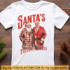 Santa's Favorite Felon Trump Christmas Shirt, Funny Pro-Trump 2024 Apparel