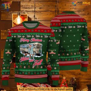 Shitters Full Ugly Christmas Sweater Funny Holiday Gift Xmas Party Favorite 2