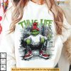 Thug Life Grinch Shirt, Streetwear Style Funny Christmas Sweatshirt