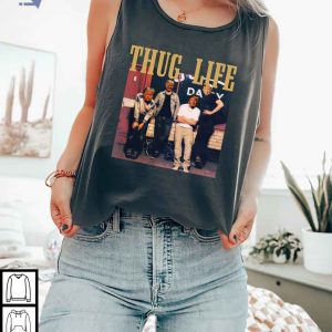 Thug Life Shirt Satirical Trump Tank Top Political Humor Election Apparel