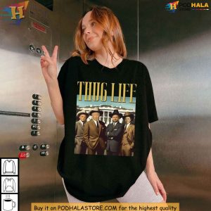 Thug Life Shirt, Trump 2024 Election Humor, Political Satire Apparel