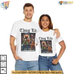 Thug Life Shirt with Hilarious Christmas Theme, Perfect Holiday Gift