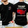 Trump 2024 Better Coverage than Verizon Election Influence Shirt