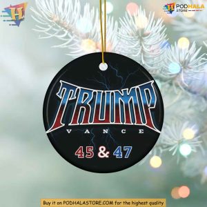 Trump 45 47 Ornament MAGA Holiday Decoration Republican Christmas Gift 2