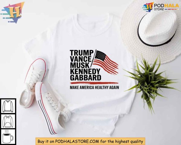 Trump Election Predictions 2024 Shirt, Vance Musk Kennedy Gabbard Tee