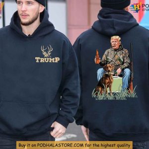 Trump Hunting Sweatshirt Donald Trump Christmas Gifts for Hunting Fans 2