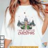 Trump Ill Be Home For Christmas Tee Shirt, Funny Santa Holiday Maga Shirt