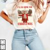 Trump I'll Be Home for Christmas Shirt, Political Humor Holiday Tee