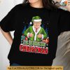 Trump I'll Be Home for Christmas Sweatshirt, Santa Trump Holiday Tee