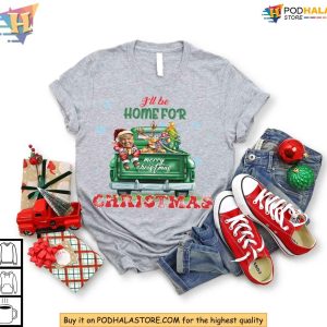 Trump On The Truck Christmas Shirt Funny Christmas Gift for Republicans 2