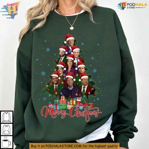 Trump Supporter Christmas Tree Shirt Christmas Republican Festive Apparel 2