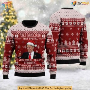 Trump This Is Going To Be A Great Sweater Political Xmas Humor Apparel 2