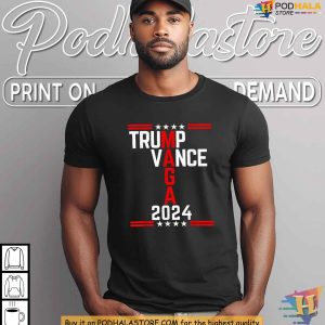 Trump Vance 2024 Election Shirt, MAGA Patriotic Campaign Support Apparel