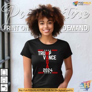 Trump Vance 2024 Election Shirt MAGA Patriotic Campaign Support Apparel 2