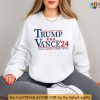 Trump Vance 2024 Sweatshirt, Republican Campaign Shirt, Pro-Trump Apparel