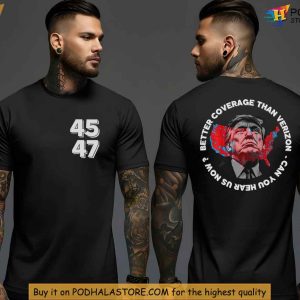 Trump Verizon Shirt, Can You Hear Us Now Tee, Pro-Trump Apparel