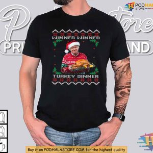 Trump Winner Winner Turkey Dinner Christmas Shirt for Political Humor Fans 3