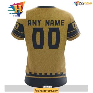 Vegas Golden Knights 3D Hoodie Customizable NHL Fan Gear 4