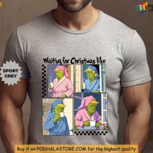 Waiting For Christmas Like Trump Sweatshirt Perfect Funny Xmas Gift Idea 4
