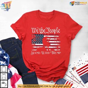 We The People Donald Trump Supporter Shirt for Election 2024 Patriot 2