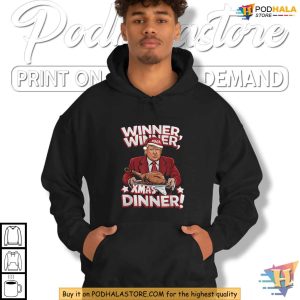 Winner Winner Christmas Dinner Trump Shirt Funny Holiday Gift Idea 4