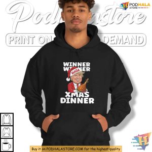 Winner Winner Xmas Dinner Trump Shirt, Donald Trump Christmas Gifts Apparel