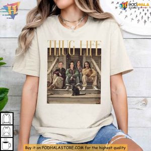 Womens Empowerment Thug Life Shirt Featuring Kamala Ruth Bader Ginsburg AOC and Michelle 2