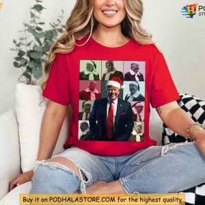 Xmas Trump Shirt Donald Trump Christmas Gift Holiday Trump T Shirt for Fans 2