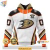 Anaheim Ducks 3D Hoodie, Personalized NHL Apparel With 30th Anniversary Logo