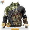Anaheim Ducks 3D Hoodie with Personalized Hunting Camo Design