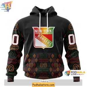 Celebrating Black History Month New York Rangers 3D Hoodie 1
