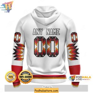 Chicago Blackhawks 3D Hoodie Native Pattern NHL Apparel Personalized Sweatshirt 2