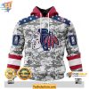 Chicago Blackhawks 3D Hoodie, Personalized Camouflage Veterans Day Design