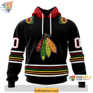 Chicago Blackhawks 3D Hoodie Personalized Teamwear with Iconic Design 1